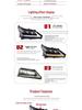 Upgrade Headlights: 2016-2019 Lexus LX570 LED Triple-Eye DRL & Dynamic Turn Signals