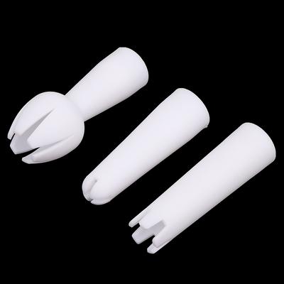 3Pcs/Set Whip Cream Dispenser Head Whipped Nozzle Mounting Mouth Base Tips Dinning Bar Whip Cream Special Head