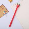 Christmas Cartoon Water-Based Pen - Creative Student Black Sign Pen