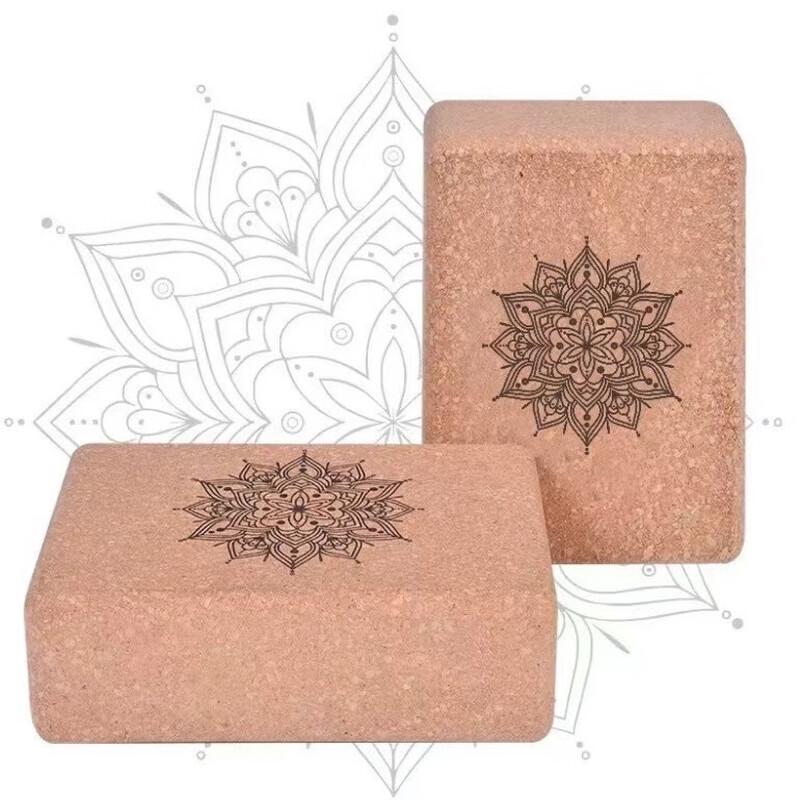 Octagonal Cork Yoga Brick