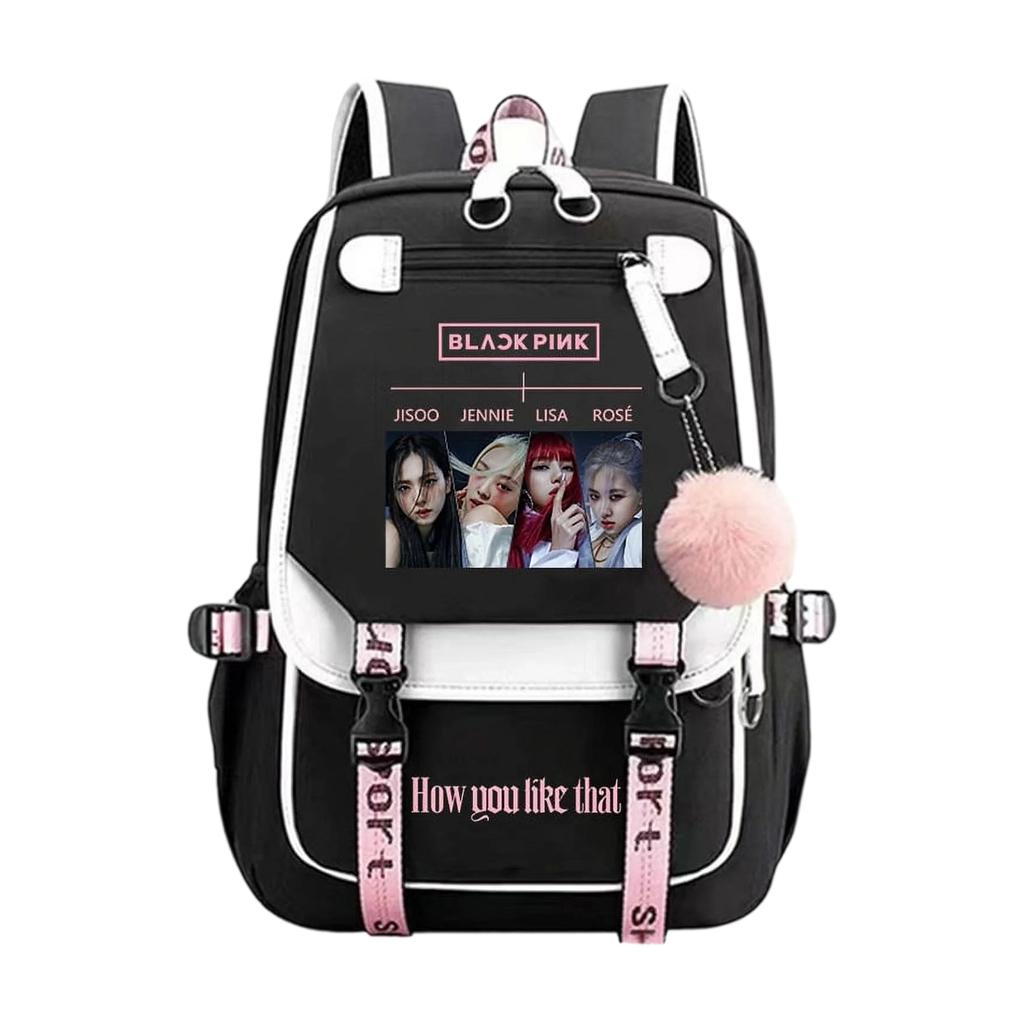 Students Schoolbag Large Capacity Shoulders Backpack Outdoor Travel Bag Korean Version Of The Fashion Leisure Bag Women's Bag
