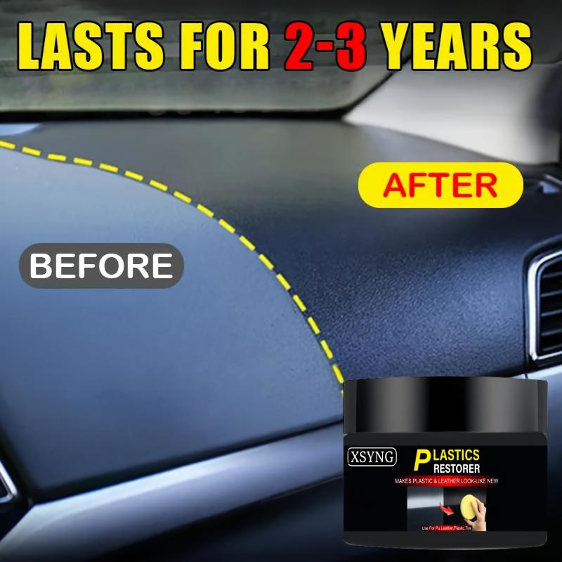 Automobilový plastový opravář Automobilový vosk na obnovu interiérových panelů Povlak Kůže Plast Guma Oprava Automobilová oprava Péče proti mrazu