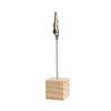 Retro Wooden Business Card and Photo Holder – Cute Memo Stand