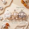 Cute Sheep Plush Pendant With Polyester Filling For Childrens Accessories
