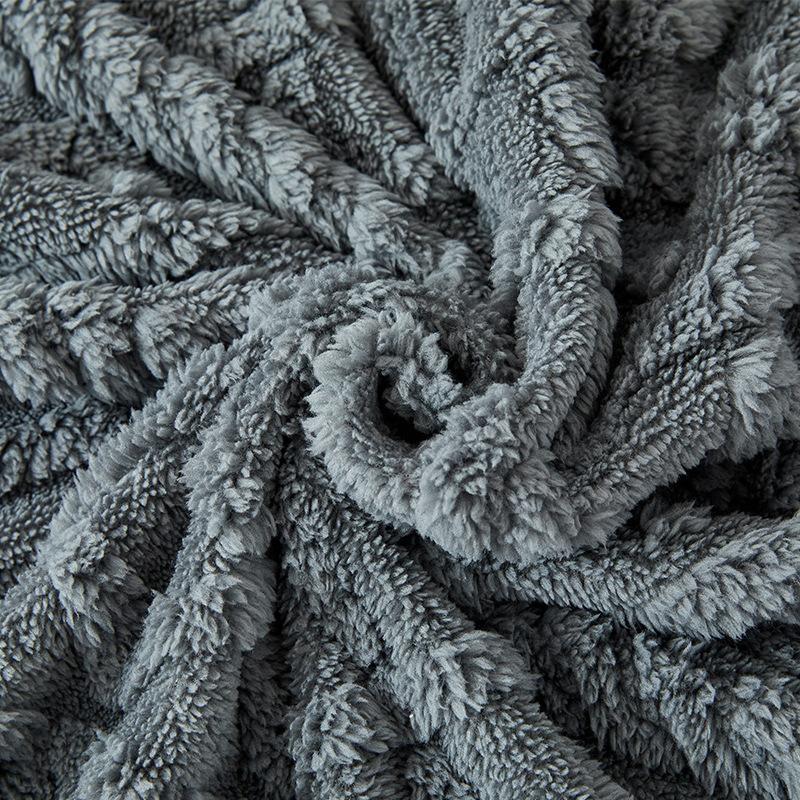 Sofa Cover Cloth New Sofa Towel Gray High-end Back Armrest Towel Plush Cover Dustproof Full Cover Blanket