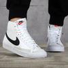 Nike Scarpe da Skateboard Blazer Mid 77 Mid top Bianco Nero DA4086-100