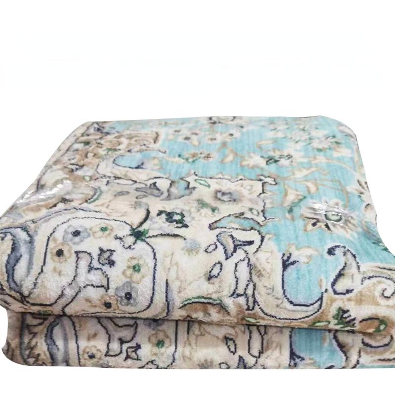 Bohemian Retro Carpet for Living Room Bedroom Mat Non-Slip Area Rug Persian Geometric Carpets Bedside Home Decoration Floor Mat