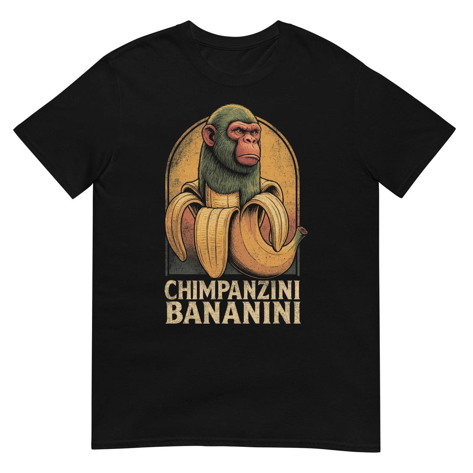 Chimpanzini Bananini - Italian Brainrot Gaming Slang Meme T-Shirt M