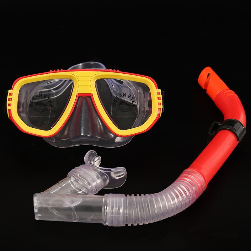 Supply Pvc Diving Goggles + Semi-Dry Snorkeling Frog Goggles Diving Set Swimming Equipment