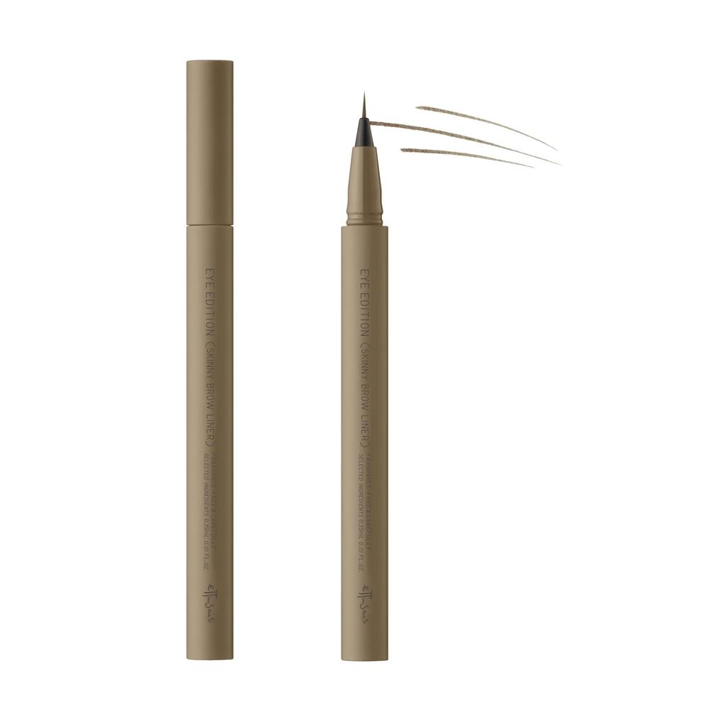 Ettusais Eye Edition Brow 03 Ash Brown Eyebrow Waterproof (Skinny Liner) Ultra-thin 0.35mL