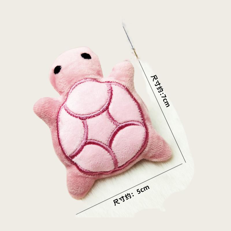 

Cartoon Cotton Filled Cute Turtle Doll Pet Toy for Dogs Five Colors Available Plush Soft Toys for Children And Animal Lovers