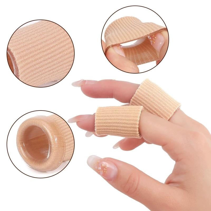 1/3/7pcs mix M/L Fiber Gel Toe Cover Bandage Calluses Protection Anti Abrasion Pain Relief Tube Toe Separator Finger Protector