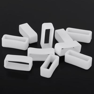 8mm Szerokość Biały Silikonowy Uchwyt na Nadgarstek , 0,79 x 0,24 cala