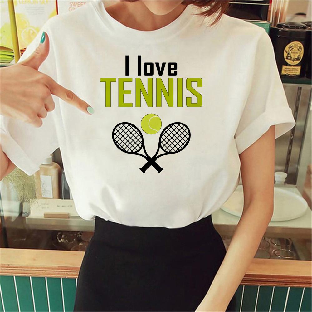 Tennis T-shirts Women Summer T Shirt Girl Japanese Y2k Harajuku Clothes