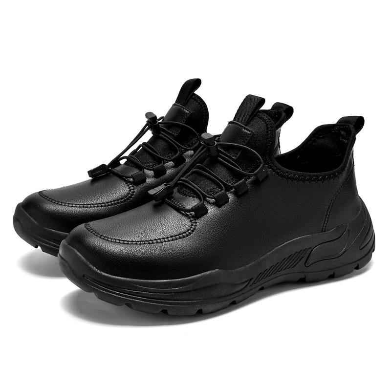 Chef's New Lightweight Plus Size Men's Kitchen Work Shoes Are Waterproof Anti Slip Oil Resistant Chef's Professional Casual Shoe