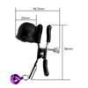 Free Custom Box - Flirting Vibrator Nipple Clamps Breast Stimulator With Bell Vibrating Clip Sex Toys for Women Couple