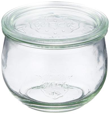 WECK Glass Storage Tulip Container, Shape, 500ml, WE-744