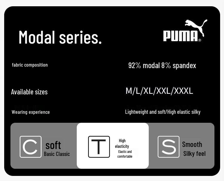 Puma HerrenModal-Boxershorts 3er-Pack