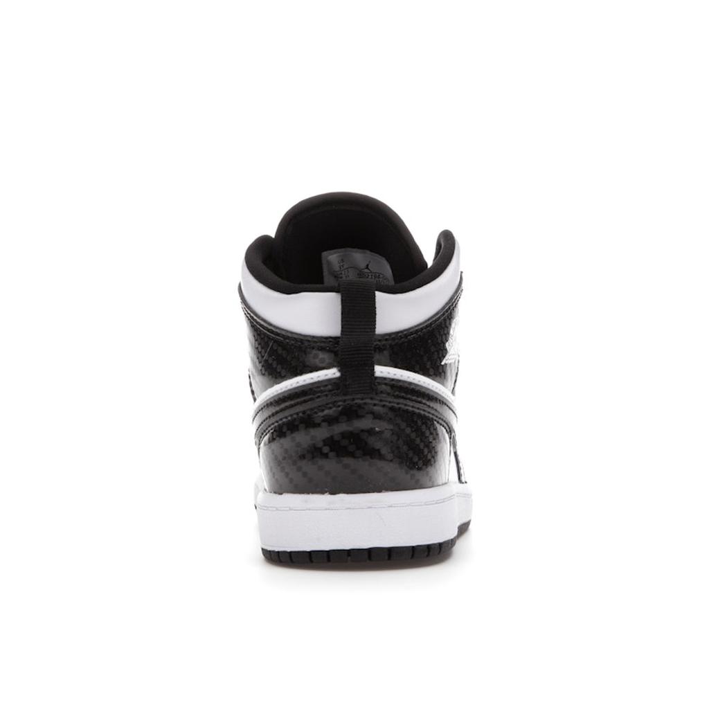 Air Jordan 1 Mid SE PS All Star 2021 Kids Sneakers Black White DD2194-001