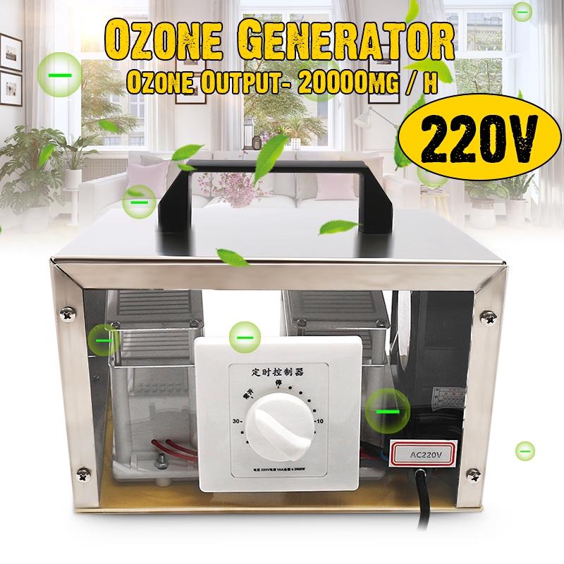Ozone Generator Home Commercial Air Purifier Deodorizer Air Cleaner For Hospital Factory Cleaner Machine System 230x180x150mm