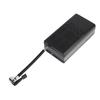 Digital Display Car Tire Pump Wireless Portable USB Rechargeable Cordless   Pump with Light for Motorbike Bike Football Basketball Black Metal Plas