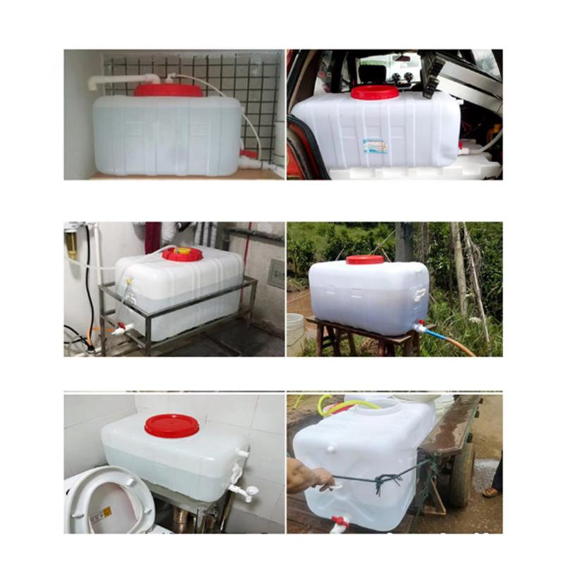80L Drinking Water Container Camping Water Storage Carrier Jug for VehicleOutdoors Food Grade for Camping Household Yard Hiking