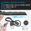OHM Electric AudioComm Wireless Bluetooth Earphones with Neck Supports Smartphone Calls and Answering Includes Earphone OHM HP-W218N Strap, Calls,