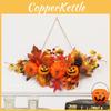 American Style Halloween Pumpkin And Maple Leaf Wall Decor For Holiday Home Decoration