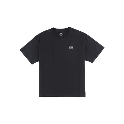 Vans Logo Graphic Comfortable Fashion Simple Versatile Short Sleeve T-Shirt Unisex Tops Black VN000NMCBLK