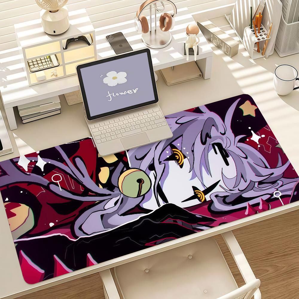 Game The F-freak C-circus Pierrot Mouse Pad Anti Slip Rubber Edge Locked Thickened Laptop Gaming Desk Mat
