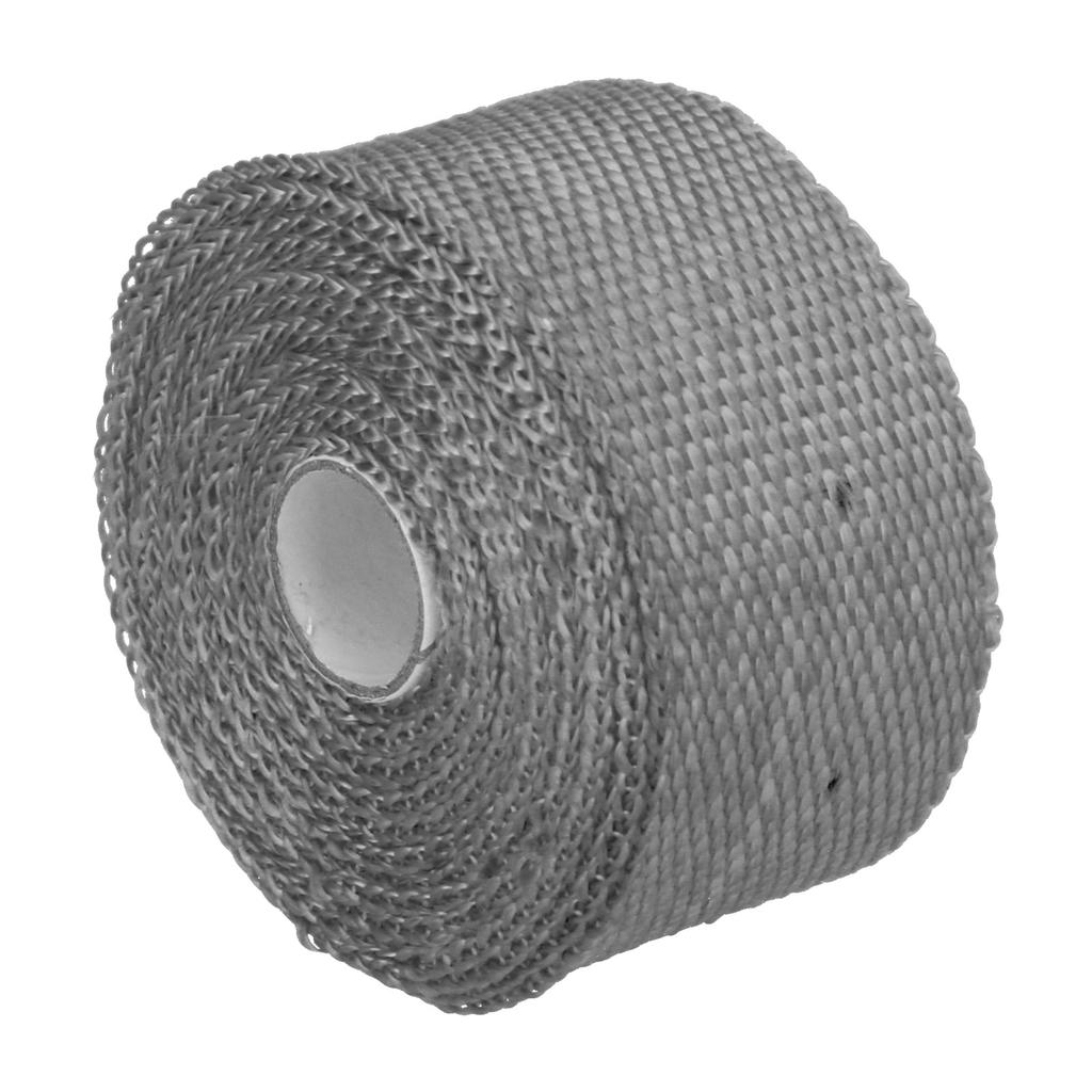 5m Exhaust Heat Wrap Insulation Tape Glass Fiber with Alloy Steel Tie for Car Motorcycle