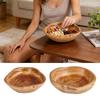 Salad Bowl Noodle Bowl Food Storage Mixing Serving Bowl Soup Bowl Anti-scalding Wooden Bowl Dessert Fruit Salad Mixing Rice Bowl