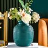 Plastic Flower Vase Indoor Outdoor Modern Real Dried Flower Holder Floral Arrangement