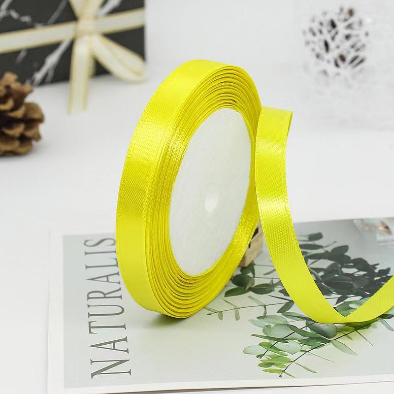1Cm Ribbon Gift Wrapping Ribbon Cake Baking Ribbon Wedding Bow Accessories Ribbon