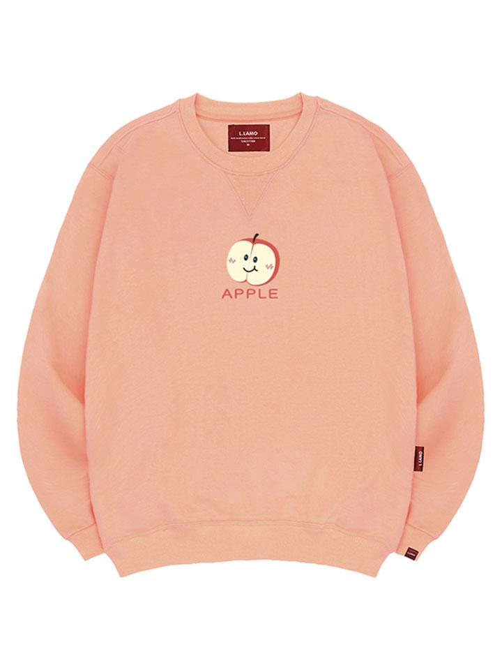 Ellamo Apple Sweatshirt Unisex Big Size S~4Xl