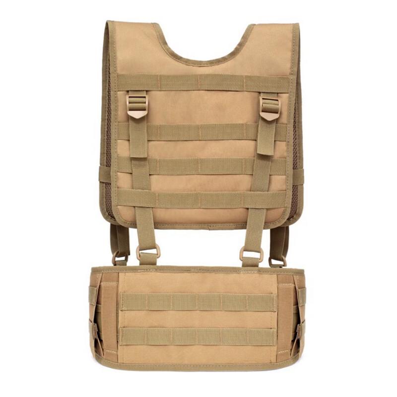 DCLOUD Tactical Outdoor Belt Vest Combo