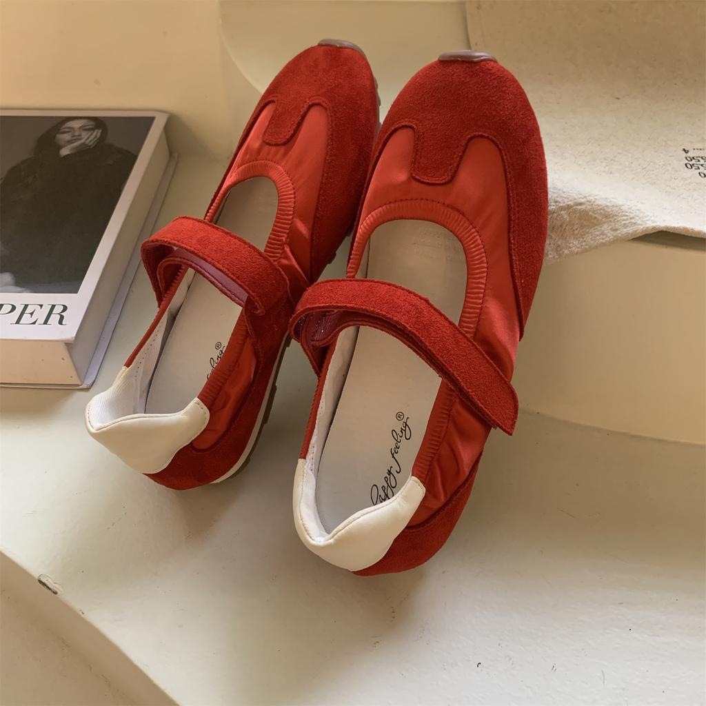 Fashion Bailamos 2025 Autumn New Brand Women Flat Shoes Fashion Round Toe Slip On Ladies Elegant Loafer Shoes Soft Flat Heel Boat Shoes