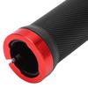 2pcs Bike Grips Rubber Anti Slip   Handlebar with Plastic Covers for 22mm Road Mountain   Replacement