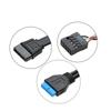   STW 5.25   Internal Card Reader Media Multi-Function Dashboard PC Front Panel Type-C USB 3.1 USB 3.0 Support CF MD XD   TF M2 MS