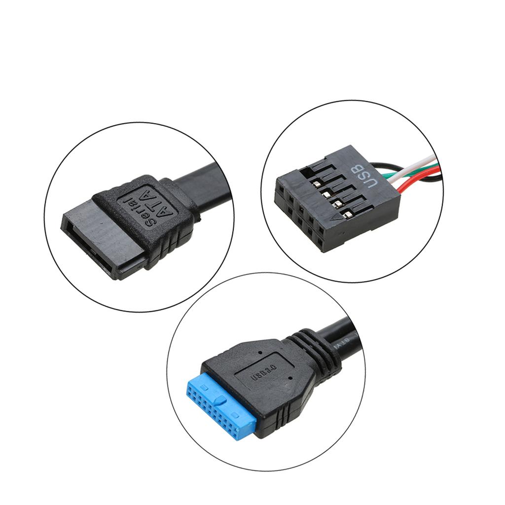 STW 5.25 Internal Card Reader Media Multi-Function Dashboard PC Front Panel Type-C USB 3.1 USB 3.0 Support CF MD XD TF M2 MS