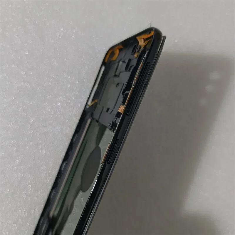 Für Samsung Galaxy A40 2019 A405 SM-A405F A405DS Vollständiges Gehäuse Mittlerer Rahmen + Akku-Rückseite Hinten Mit Kameraobjektiv