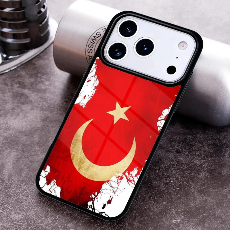 Turkey Turkish Flag_4 Phone Case For iPhone 17,16e,15,14,13,12,11,Mini,Pro,MAX soft Silicone Cover