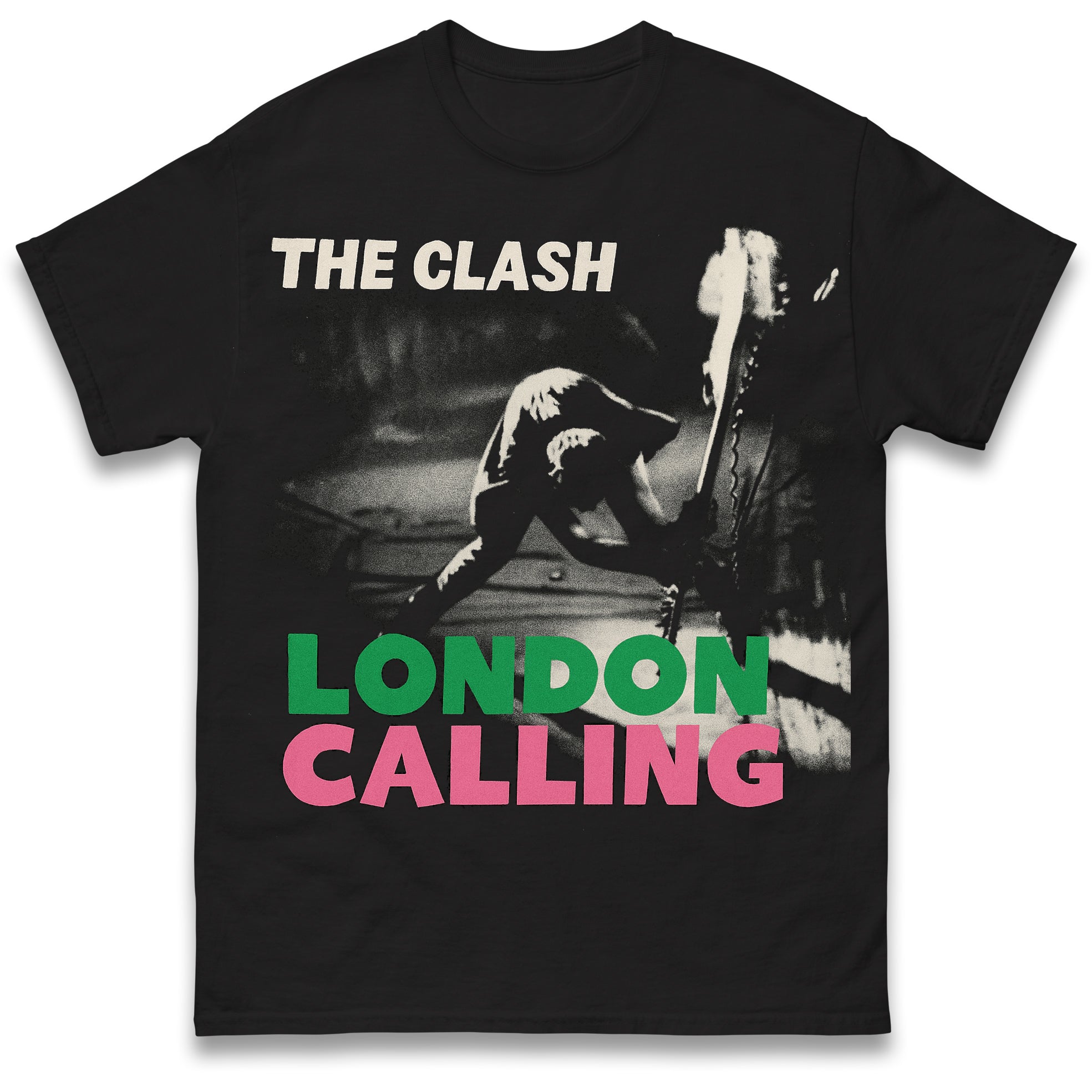 

The Clash London Calling T Shirt Tshirt Mens Womens Unisex Tops Tees 2XL