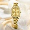 Women Casual Bracelet Wristwatch Quartz Alloy Strap Watch