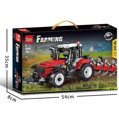 Farm Series Educational Building Blocks for Kids - Brain-training, Hands-on Assembly Birthday Gift