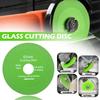 Glass Cutting Disc Jade Crystal Wine Bottles Grinding 100*20mm Cutting Chamfering Cutting Disk Glass U9W0