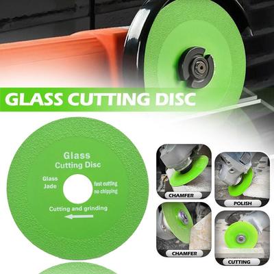 Glass Cutting Disc Jade Crystal Wine Bottles Grinding 100*20mm Cutting Chamfering Cutting Disk Glass U9W0