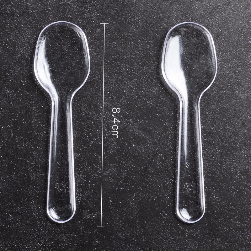 Disposable Dessert Cups, Lids & Spoons