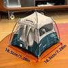 Miniature Dollhouse Camping Tent Playset, Perfect for Displaying in Dollhouses, Great Decorative Props for Christmas, Halloween