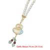 Beads Song Brocade Gourd Necklace Luxury Pearl Long Sweater Chain  Women